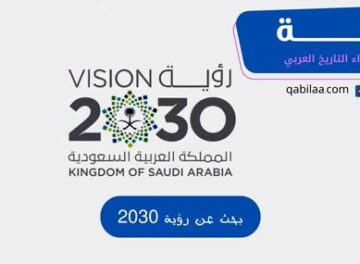 بحث عن رؤية 2030